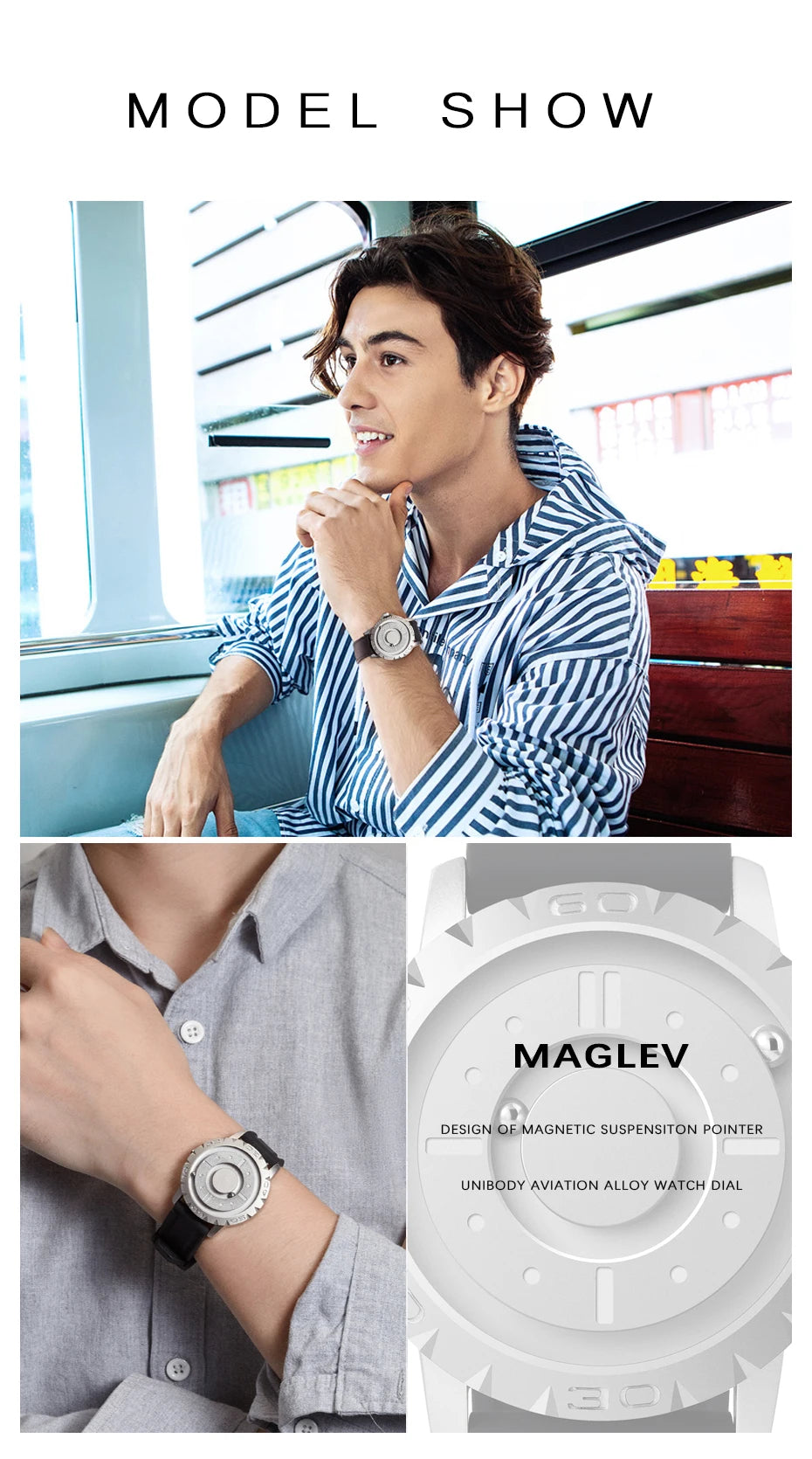 Eutour Iron Ball Magnetic Pointer Quartz Watch for Men - Premium Watches from Eutour - Just $62! Shop now at Dressmycell.com Eutour Iron Ball Magnetic Pointer Quartz Watch for Men - Premium Watches from Eutour - Just $62! Shop now at Dressmycell.com